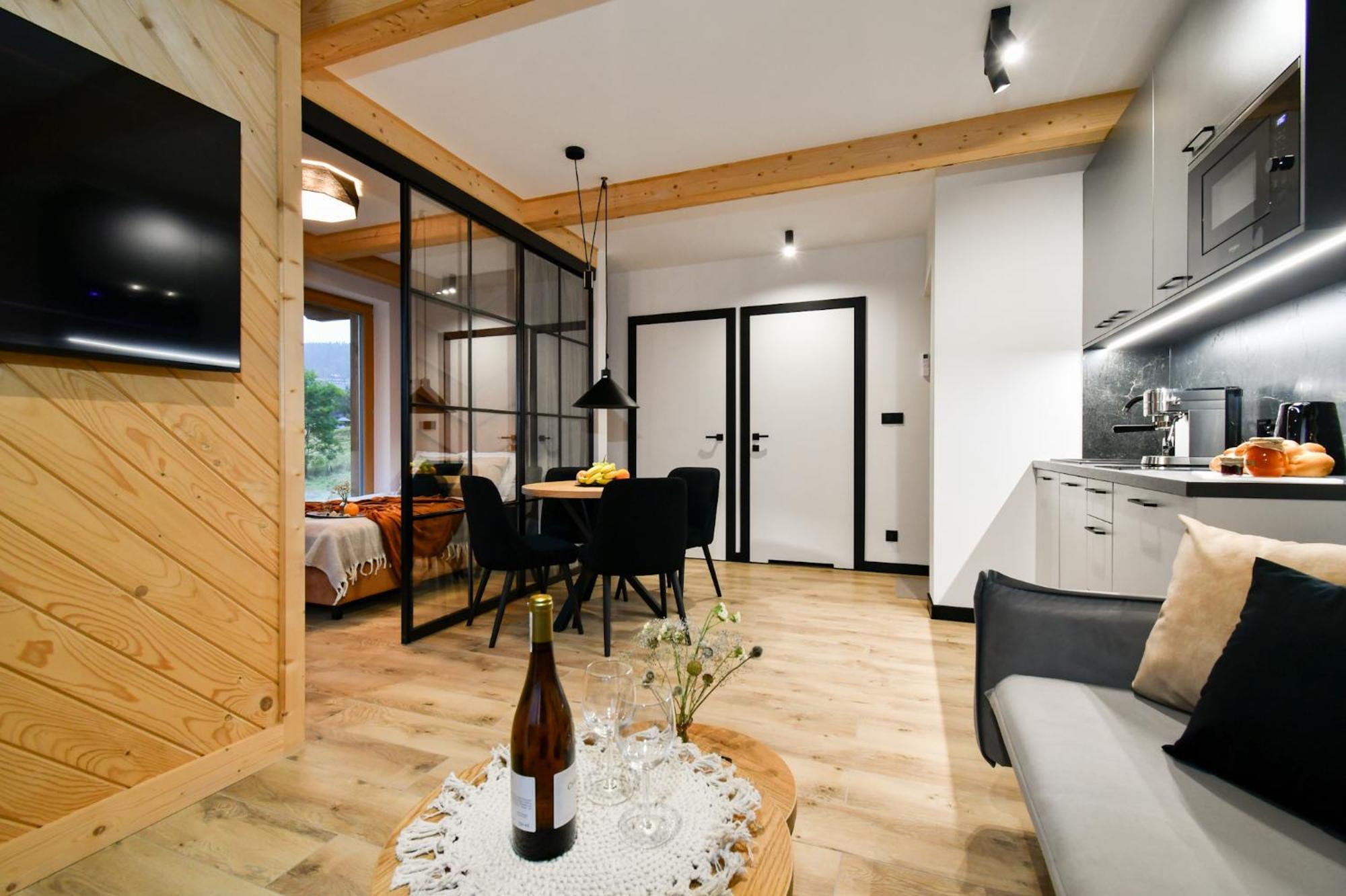 Salamandra Spa Jacuzzi, Sauny, Teznia, Panorama Tatr 코스실리스코 외부 사진